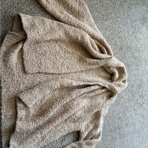 Abercrombie & Fitch Cream Women's Cardigan